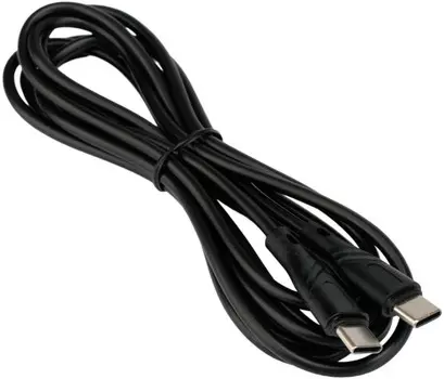 Кабель USB Type-C(m)-USB Type-C(m), быстрая зарядка, 3А, 2 м, черный, Cablexpert CCB-USB2-CMCMO1-2MB (CCB-USB2-CMCMO1-2MB)
