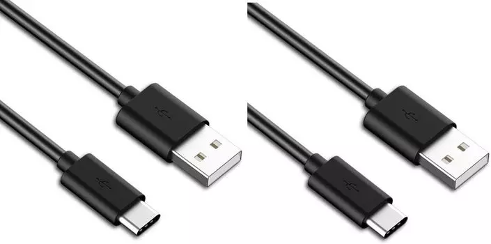 Кабель USB Type-C-USB, 5A Quick Charge, 1м, черный Samsung EP-DG950CBE (92469)