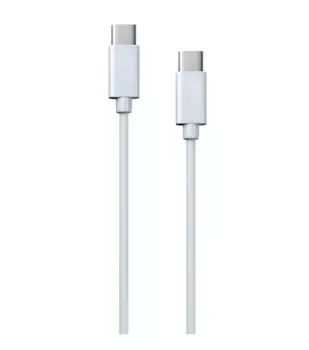 Кабель USB Type-C-USB Type-C, быстрая зарядка, 3А, 60 Вт, 2 м, белый, Red Line (УТ000037691)