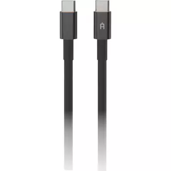 Кабель USB Type-C-USB Type-C, быстрая зарядка, 3A 1м, черный Alteracs F01-CC (F01-CC Black)