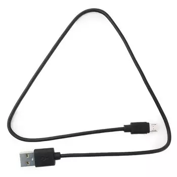 Кабель USB-USB 2.0 microBM, Гарнизон, 0.5m, черный (GCC-mUSB2-AMBM-0.5M)