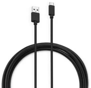 Кабель USB-USB Type-C, 3А, 1 м, черный, Buro (BU-USB-AC-1M-3A)