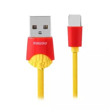 Кабель USB-USB Type-C, Remax, 1м, желтый (RC-114a Chips)