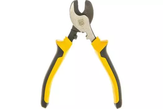 Кабелерез 170 мм, сталь, рукоятки двухкомпонентные, BERGER BG1214 (BG1214)