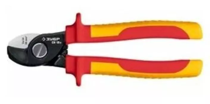 Кабелерез 180мм, рукоятки двухкомпонентные, диэлектрические, кабеля до 14мм, ЗУБР ПРОФЕССИОНАЛ, СК-18В 23340-18V