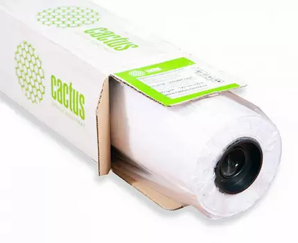 Калька рулон 620мм x 175м, втулка 3"(76.2мм), 62г/м2, для лазерной печати, Cactus CS-LFPTR62-620175