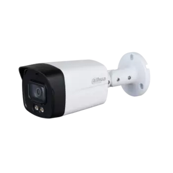 Камера AHD/TVI/CVI/CVBS DAHUA HAC-HFW1239TLMP-LED-0360B 3.6мм уличная, корпусная, 2Мпикс, CMOS, до 60кадров/с, до 1920x1080, ИК подсветка 40м, -40 - +60, белый (DH-HAC-HFW1239TLMP-LED-0360B)