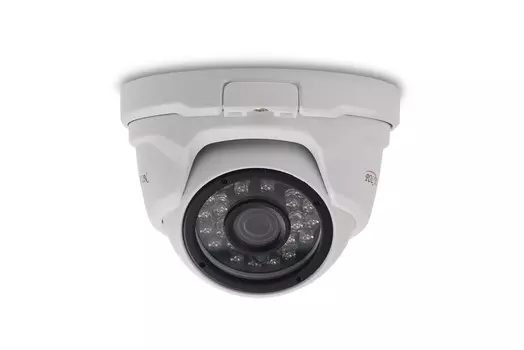 Камера AHD/TVI/CVI Polyvision PVC-A2E-DF2.8 2.8 мм уличная, купольная, 2Мпикс, CMOS, до 1920x1080, ИК подсветка 20 м, -40 - +55, белый