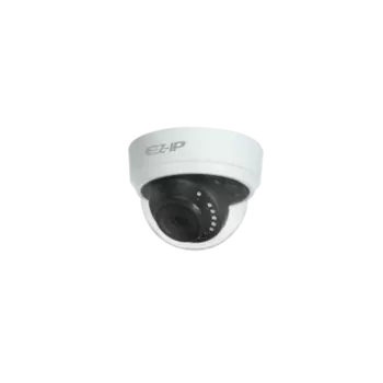 Камера HD-CVI EZ-IP 2.8 мм внутренняя, купольная, 2Мпикс, CMOS, до 25 кадров/с, до 1920x1080, ИК подсветка 20 м, -40 - +45, белый (EZ-HAC-D1A21P-0280B)