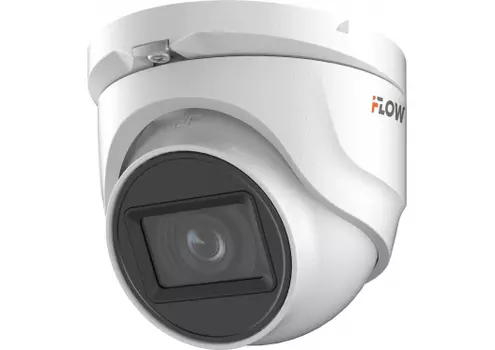 Камера HD-TVI/AHD/CVI/CVBS iFlow F-AC-2351 2.8 мм уличная, купольная, 5 Мпикс, CMOS, до 20 кадров/с, до 2592x1944, ИК подсветка 30 м, -40 - +60, белый (F-AC-2351)