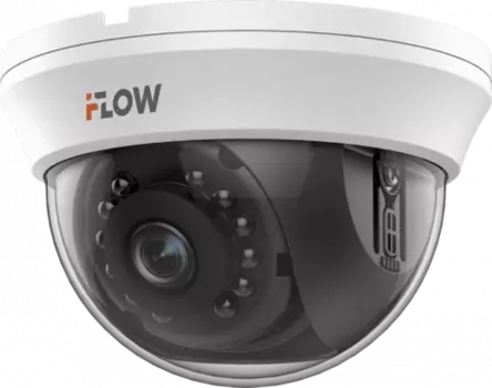 Камера HD-TVI iFlow F-AC-1421(2.8mm) 2.8 мм внутренняя, купольная, 2 Мпикс, CMOS, до 1920x1080, ИК подсветка 20 м, -20 - +45, белый (F-AC-1421(2.8mm))