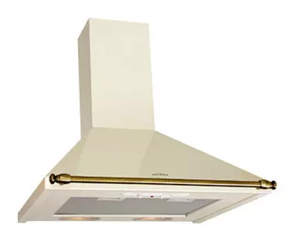 Каминная вытяжка Elikor Вента 60П-430-П3Л, топленое молоко/рейлинг бронза (КВ II М-430-60-48)