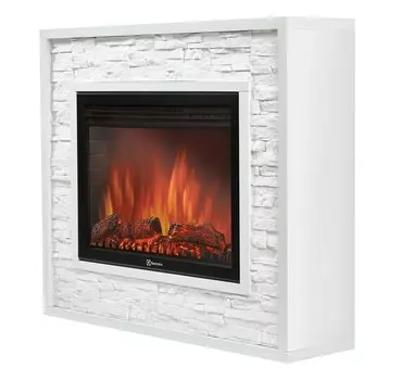 Каминокомплект 2кВт, пульт ДУ, белый, Electrolux EFP/P-3020LS с порталом Loft 30 (НС-1192457)