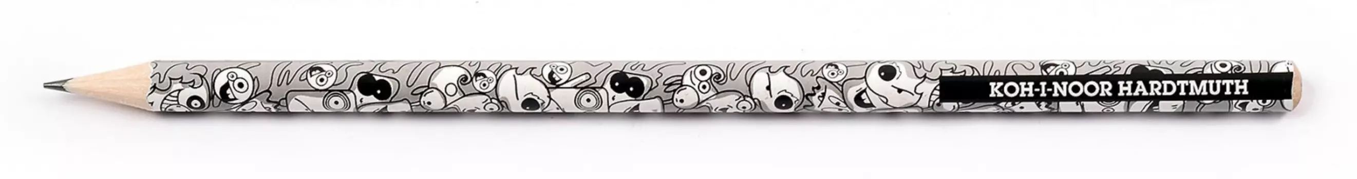 Карандаш чернографитный HB, круглая форма, ассорти, KOH-I-NOOR Teenage 1271 (1271036009TD)