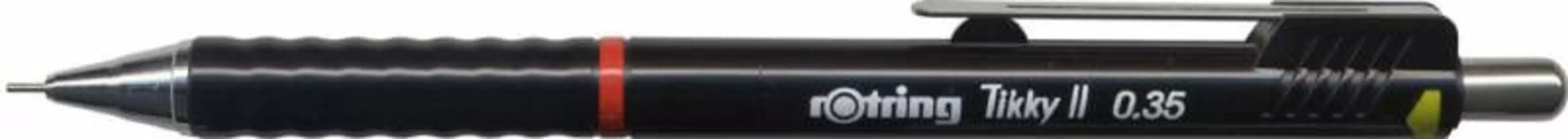 Карандаш механический 0.35мм , пластик/металл, черный, Rotring TIKKY (1904694)