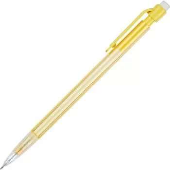 Карандаш механический 0.7мм HB, с ластиком, пластик, желтый, Attache Economy (730858)