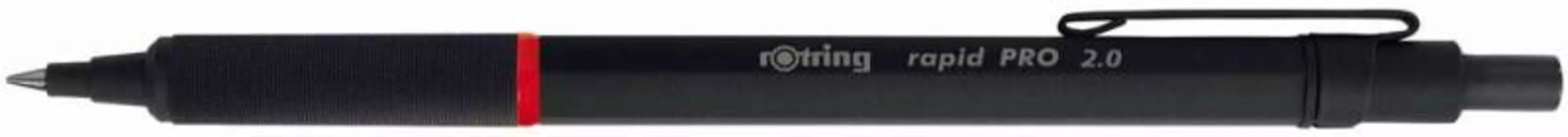 Карандаш механический 2мм, металл, черный, Rotring RAPID PRO (1904260)