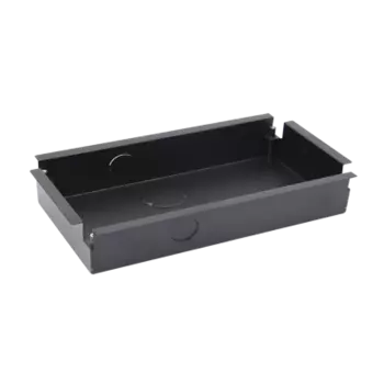 Каркас DAHUA VTOB112, для врезного монтажа 3-х модулей, 367.4x143.4x50.8мм, металл, черный (DH-VTOB112)