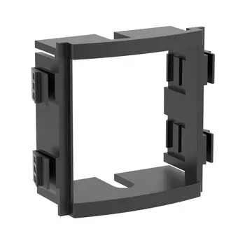 Каркас DKC Brava, 43x43x20мм под 2 модуля Brava для In-liner Front и ОРМ, пластик, черный (F0000MB)