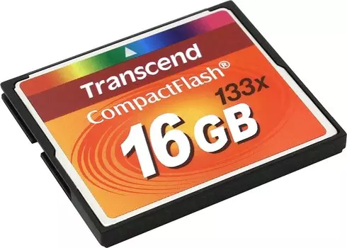Карта памяти 16Gb CompactFlash Transcend 133X
