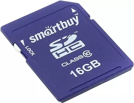 Карта памяти 16Gb SDHC SmartBuy Class 10