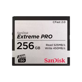 Карта памяти 256Gb CFast 2.0 Sandisk Extreme Pro (SDCFSP-256G-G46D)