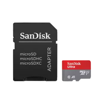 Карта памяти 256Gb microSDXC Sandisk Ultra Class 10 UHS-I U1 A1 + адаптер (SDSQUAC-256G-GN6MA)