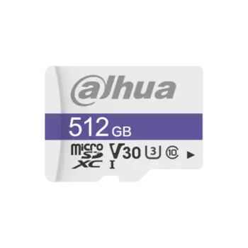 Карта памяти 512Gb microSDXC Dahua Class 10 UHS-I U3 V30 (DHI-TF-C100/512GB)