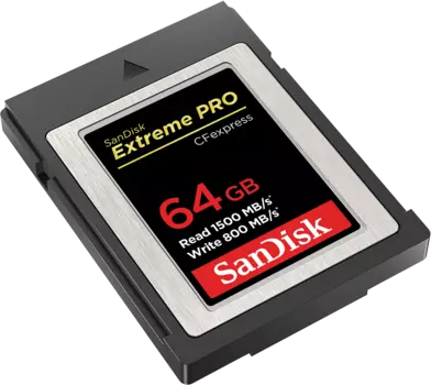 Карта памяти 64Gb CompactFlash Sandisk CFexpress (SDCFE-064G-GN4NN)