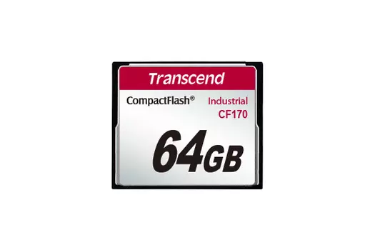 Карта памяти промышленная 8Gb CompactFlash Transcend Industrial CF170 (TS8GCF170)