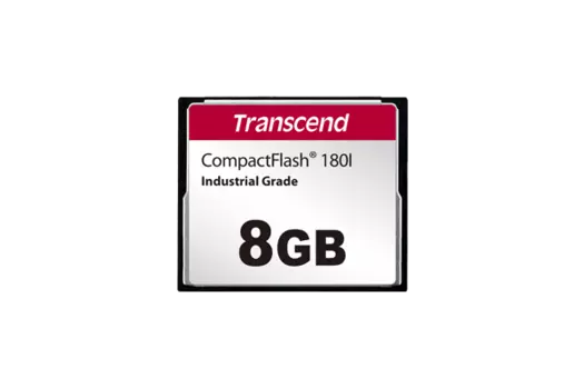 Карта памяти промышленная 8Gb CompactFlash Transcend (TS8GCF180I)