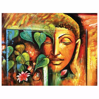 Картина по номерам ОСТРОВ СОКРОВИЩ "Будда", 40смx50см (663339)