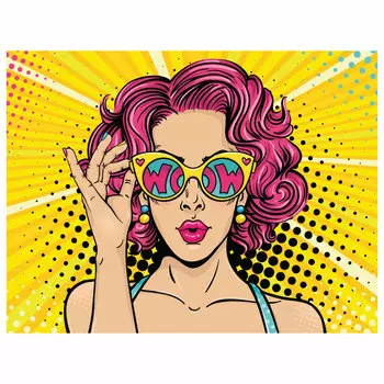 Картина по номерам ОСТРОВ СОКРОВИЩ "ВАУ!", 40смx50см (663345)