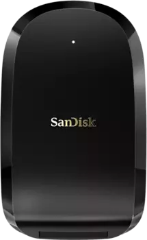 Картридер внешний Sandisk Extreme Pro, Compact Flash, USB 3.1 Gen 2, черный (SDDR-F451-GNGEN)