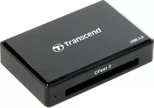 Картридер внешний Transcend TS-RDF2, мультиформатный, USB 3.0, черный