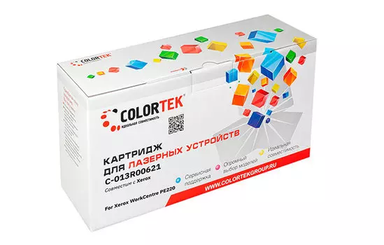 Картридж Colortek 013R00621 для Xerox PE220 (СТ-013R00621)