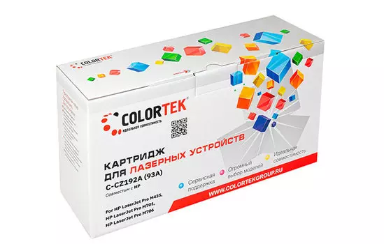 Картридж Colortek CZ192A 93A (СТ-CZ192A)