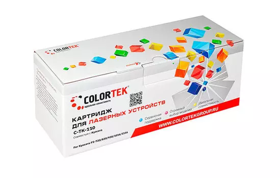 Картридж Colortek TK-110 для Kyocera (СТ-TK-110)
