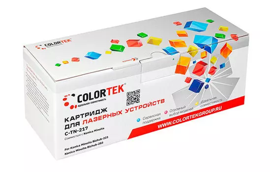 Картридж Colortek TN-217 для Konica Minolta (СТ-TN-217)