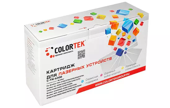 Картридж Colortek TN-6300 для Brother (С-TN-6300)