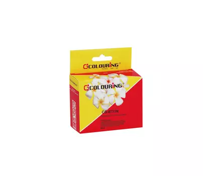 Картридж Colouring CG-0731N для Epson Stylus CX3900/CX3905/CX4900/CX4905/CX5500/CX5501/CX5505/CX5510/CX5600/CX5900/CX6900F/CX7300/CX7310/CX8300/CX9300F/C79/C90/C92/C110/TX200/TX209/TX210/TX219/TX300F/TX400/TX409/TX410/TX419/TX550W/TX600, черный (CG-TO731N)