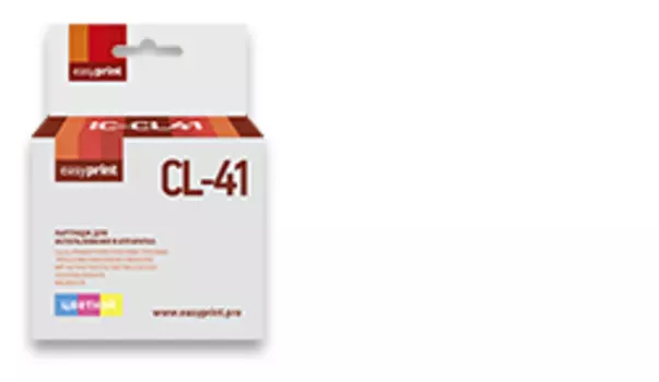 Картридж EasyPrint IC-CL41 (CL-41) для Canon PIXMA iP2200/2500/2600/6210D/MP140/210/450/MX310, цветной