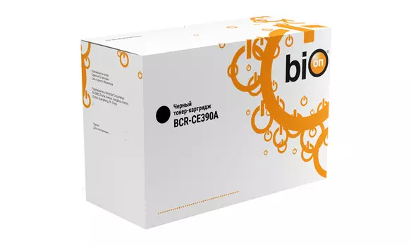 Картридж лазерный Bion BCR-CE390A (CE390A), черный, 10000 страниц, совместимый для LJ M4555MFP/M600/601/602