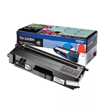 Картридж лазерный Brother TN320BK, черный, 1шт., 2500 страниц, оригинальный, для HL-4140CN, HL-4150CDN, HL-4570CDW, HL-4570CDWT, DCP-9055CDN, DCP-9270CDN, MFC-9460CDN, MFC-9465CDN, MFC-9970CDW