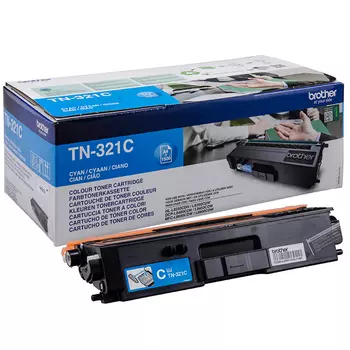 Картридж лазерный Brother TN321C, голубой, 2500 страниц, оригинальный для HL-L8250CDN