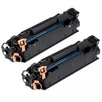 Картридж лазерный Cactus CS-CF283AD (CF283AD), черный, 1500 страниц, 2 шт., совместимый для LaserJet Pro M201dw / M201n / M225dw / M225rdn / M127fn / M127fw
