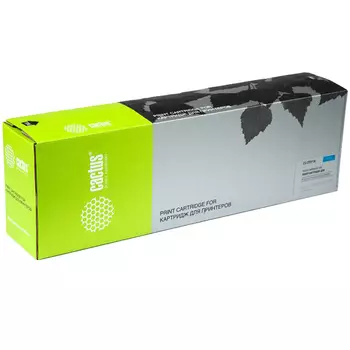 Картридж лазерный Cactus CS-CF311A (CF311A), голубой, 31500 страниц, совместимый, для CLJE M855dn / M855x+ / M855xh