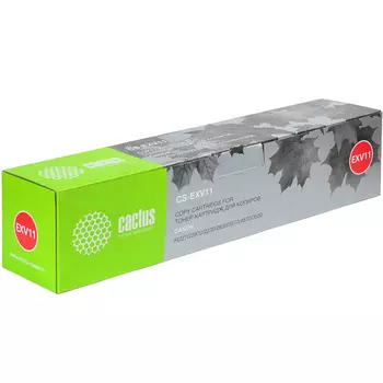 Картридж лазерный Cactus CS-EXV11 (C-EXV11), черный, 21000 страниц, совместимый для Canon iR-2230 / iR-2270 / iR-2870 / iR-3025 / iR-3225 / iR-3230