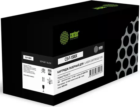 Картридж лазерный Cactus CS-F-1500X (F-1500X), черный, 3000 страниц, совместимый для Huawei PixLab X1