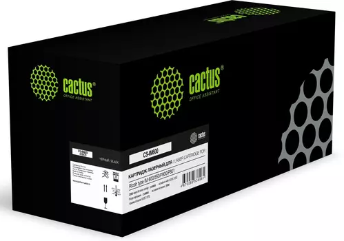 Картридж лазерный Cactus CS-IM600 (418478), черный, 25500 страниц, совместимый для Ricoh IM 600/IM 550/IM P800/IM P801